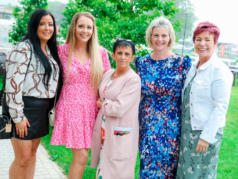 Melanie Byrne, Ruth Caffrey, Adeline Sweeney, Theresa Keating and Helen Brennan from Carlow