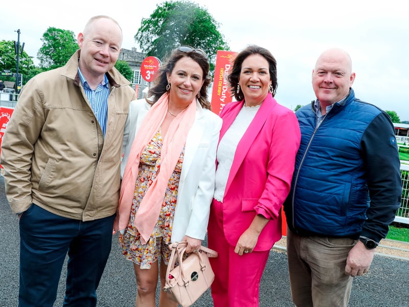 John Fitzpatrick, Angela Fitzpatrick, Irene Walsh and Anthony Walsh from Portlaoise