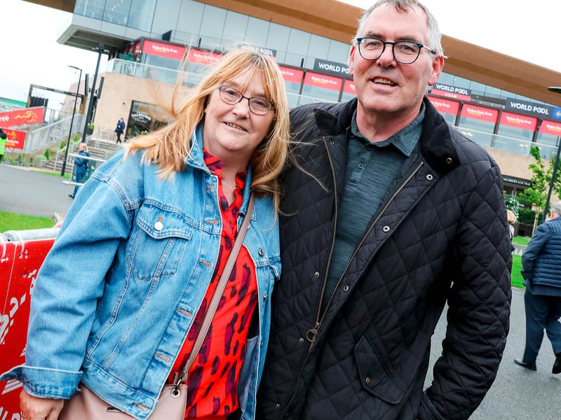 Catherine and Ger Dunne from Naas