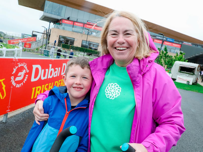 Oisin Kelly and Liz Loughman from Kildare Town
