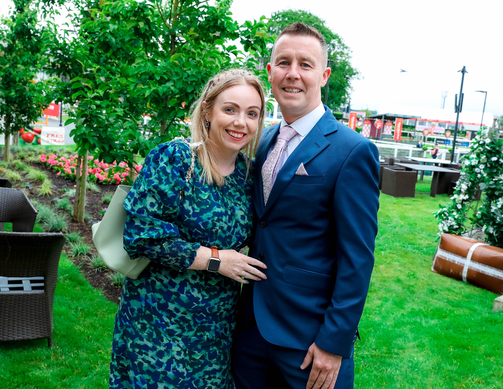 All the fashion and fun photos from day one of the Dubai Duty Free Irish Derby weekend. Pictured above is Eimear Lavery and Sean McSharry from Edenderry. All photos by Aishling Conway.