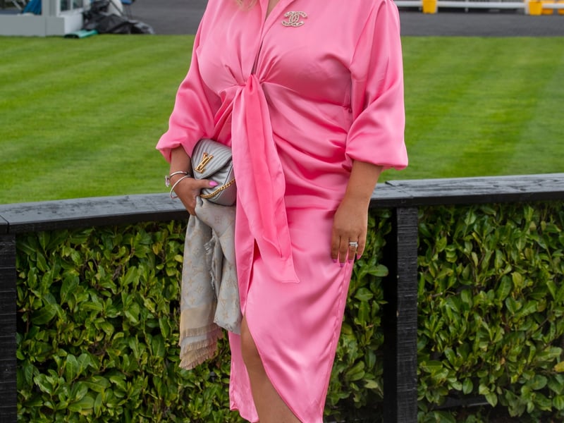Eve Hayes at the 3rd day of the Punchestown Racing festival