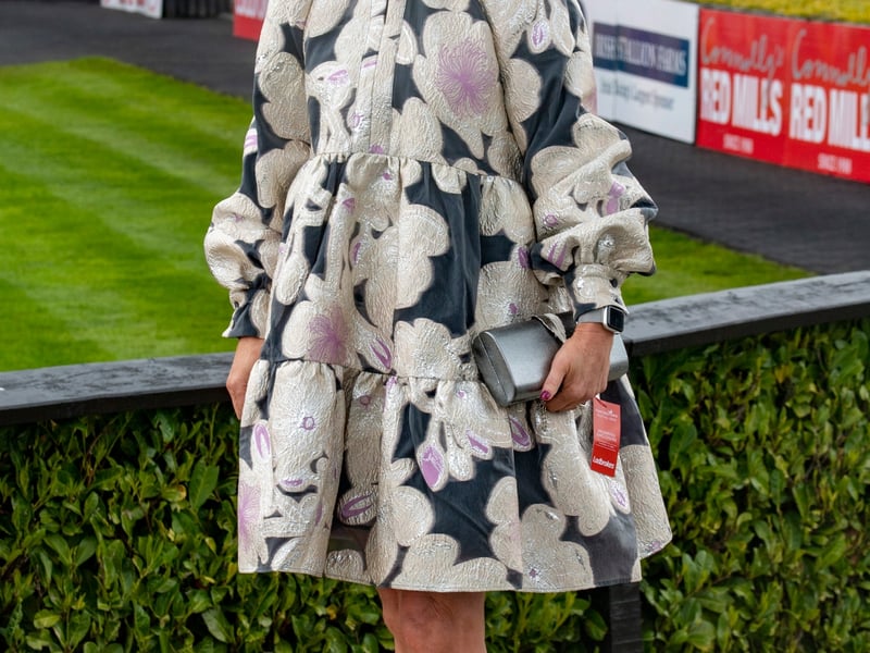 Dee Ahearn from Barretstown at the 3rd day of the Punchestown Racing festival