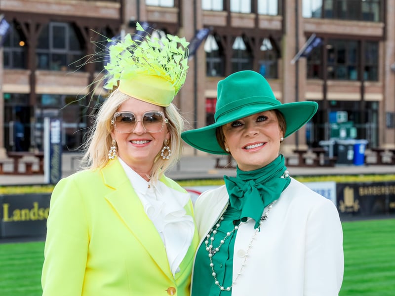 Sharon O'Reilly (Malahide) and Anne Wolverson (Portmarnock)