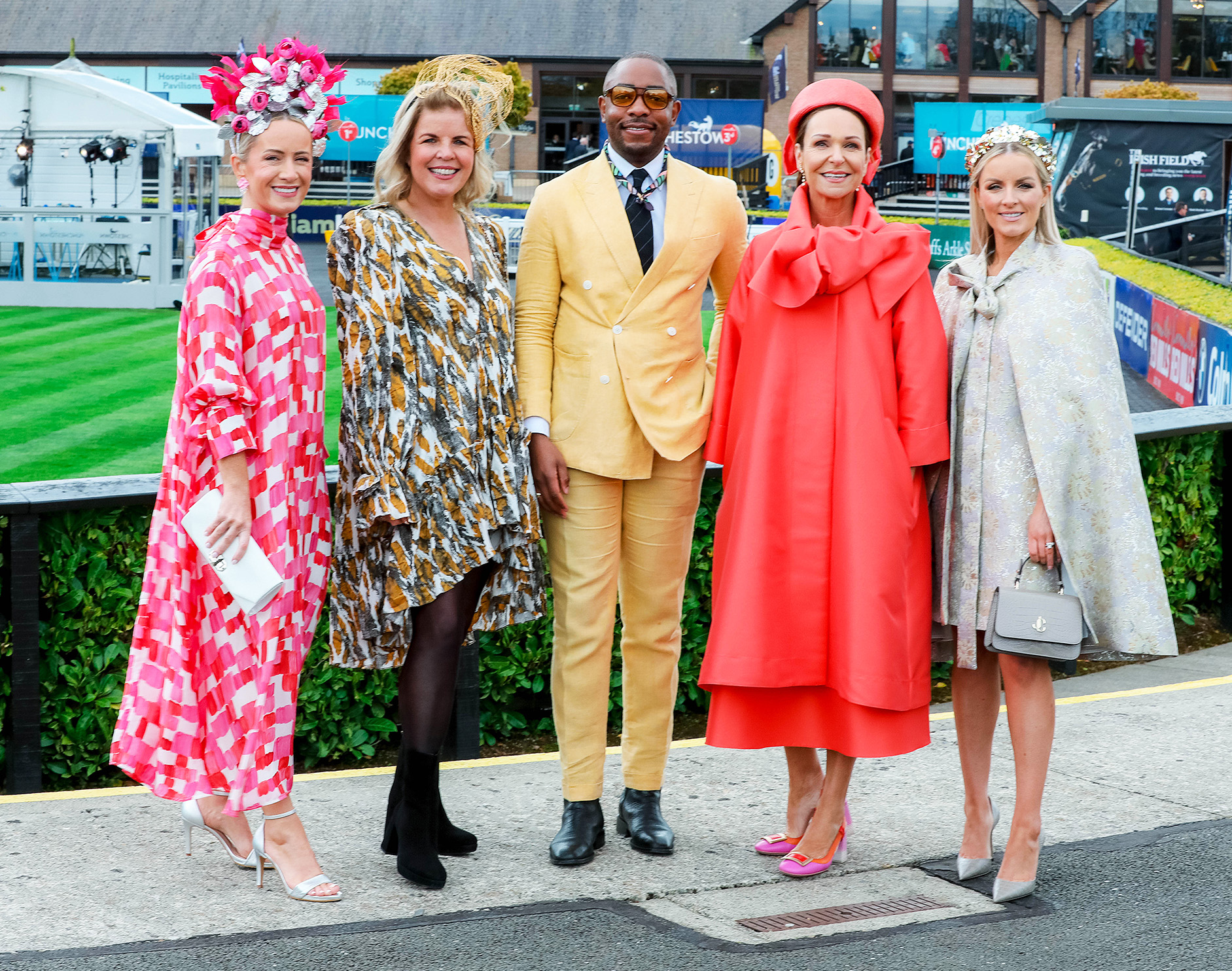 All the glamourous snaps from Day one of the Punchestival Festival. Pictured above is Sarah Battle, Marietta Doran, Lawson Mpane, Jess Colivet and Susie O'Neill. All photos by Aishling Conway.