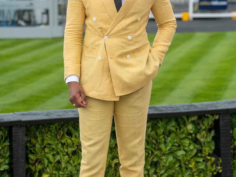 Lawson Mpame Dublin one of the Style Council Judges for the first day in Punchestown for the first day of the Festival 2023