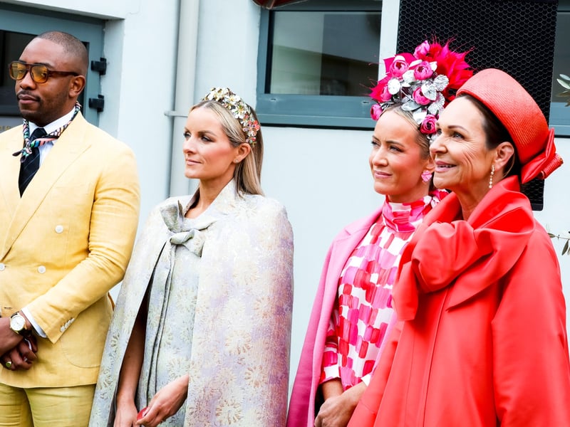 Style Council judge the Best Dressed on the first day of Punchestown