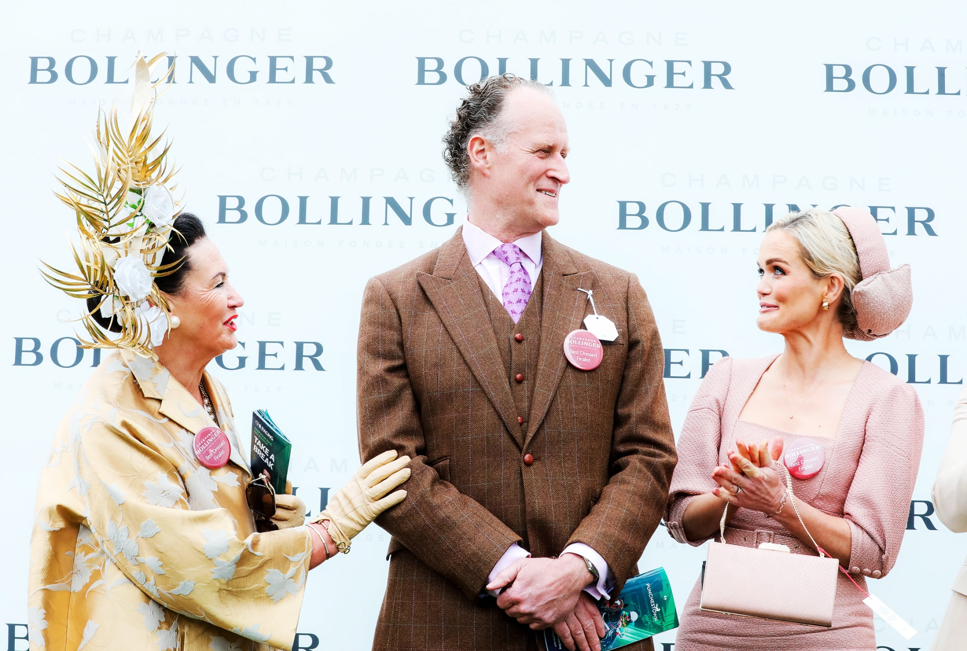 All the fashion from Day 1 at the Punchestown Festival 2023. Pictured above is Michael Walsh from Monkstown who won Best Dressed on the first day of Punchestown. All photos by Aishling Conway.