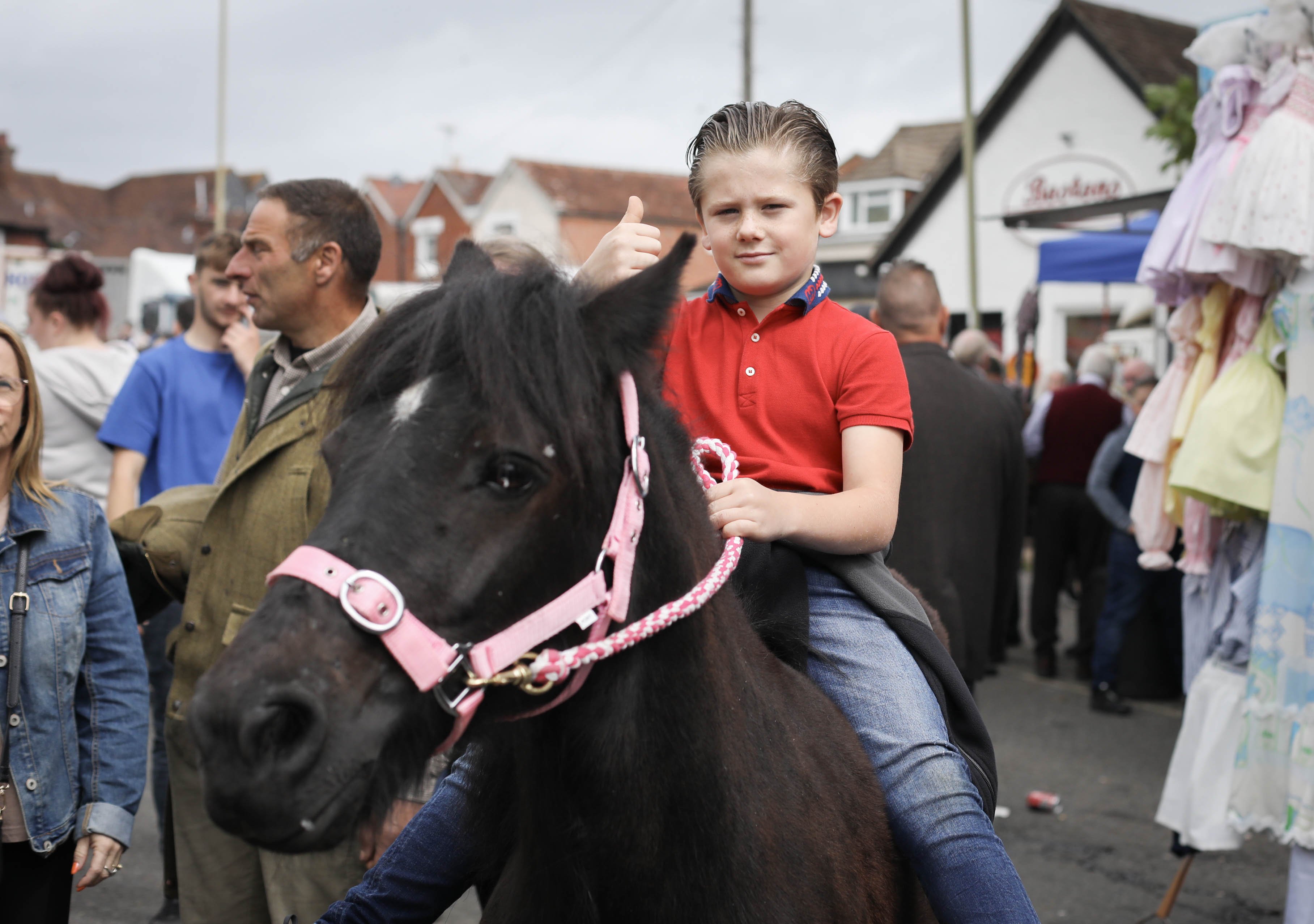 Brilliant pictures from the traditional Wickham horse fair.