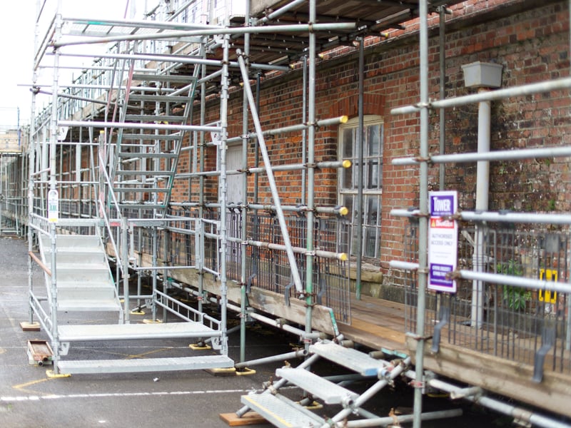 Extensive enabling works have been completed as the development of the old Royal Navy Rum Store in Gosport proceeds.