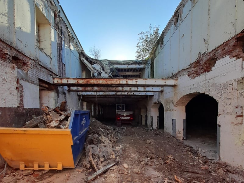 Extensive enabling works have been completed as the development of the old Royal Navy Rum Store in Gosport proceeds.