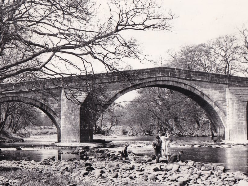 The Old Bridge pictured in January 1966.