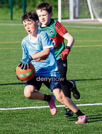 Culmore v Doire Trasna action in the U9 Boys’ GAA blitz held at the Waterside Shared Village Centre on Friday night. (Photos - Tom Heaney, nwpresspics) We want your photos to feature on the website via our Camera Club. Do you have a great photo from life in the locality? Whether it’s a party, wedding, communion, landscape, a quirky shot from your archives, or a simple everyday moment, we want your snapshots. We are inviting people to share photos that capture the spirit of the county. From special occasions to quieter moments, your pictures help tell the story of everyday life in our community. To submit: Go to the Camera Club page and follow the instructions to upload your photo. Include your name, where it was taken, and a short caption if you can. Your photo could be featured on our website and newspaper and seen by readers across the county and beyond. TAP HERE TO SUBMIT YOUR PICTURES TODAY