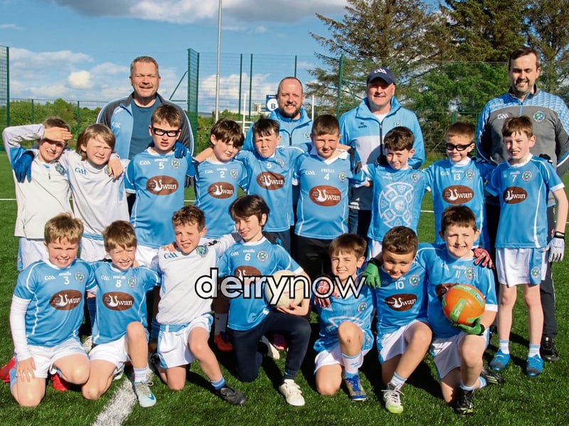 Culmore Cuchulainns Boys’ U9 team.