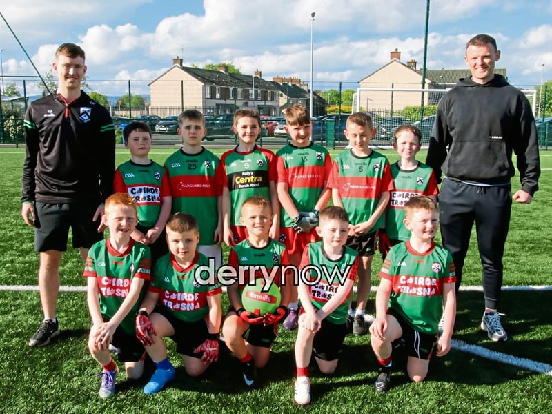 Doire Trasna Boys’ U9 team.