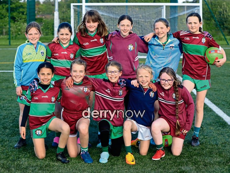 Eoghan Rua Girls’ U9 team.