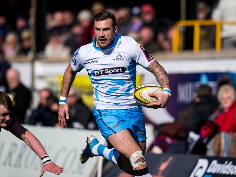 The winger made his Scotland debut one year later and earned four caps. He was with Warriors from 2013 to 2020 and had loan spells with London Scottish and Leicester Tigers