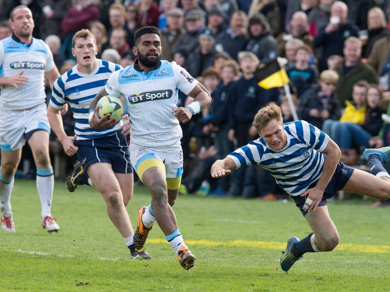 A fan favourite who has gone down as a Warriors cult hero from his two spells at the club. He lit up the Greenyards that day as he had been known to do for the all conquering Fiji 7s team of the time