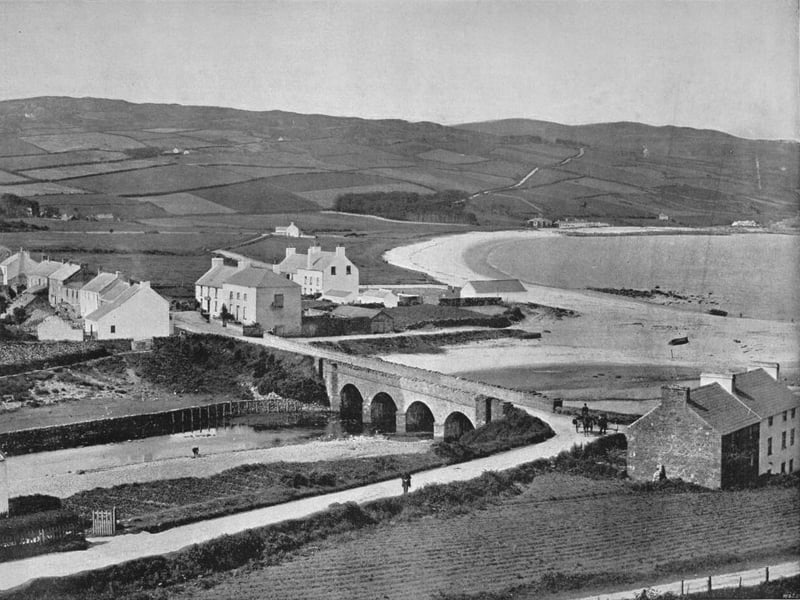 Cushendun Bay, County Antrim, in 1895