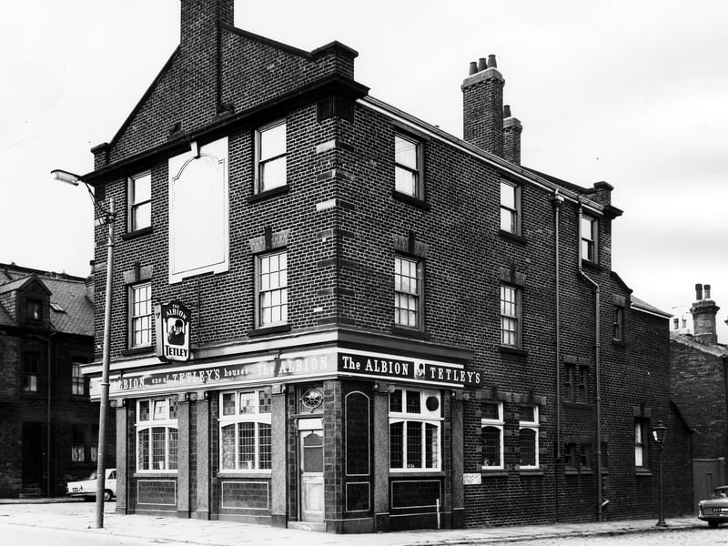 The Albion pub at number 88 Armley Road pictured in October 1963.