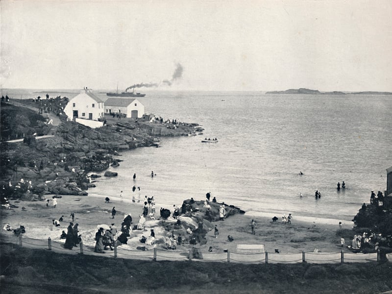 The Bathing-Place, Portrush, in 1895