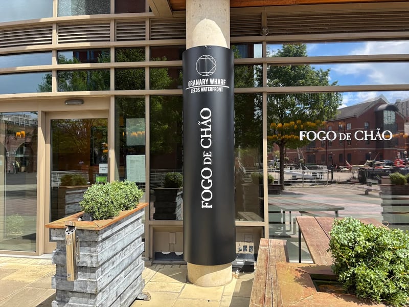 The Brazilian-style steakhouse is known for its rodizio dining experience and wide selection of grilled meats. It has more than 5,700 reviews on Google. 📍Waterman's Place, 3 Wharf Approach, Leeds LS1 4GL