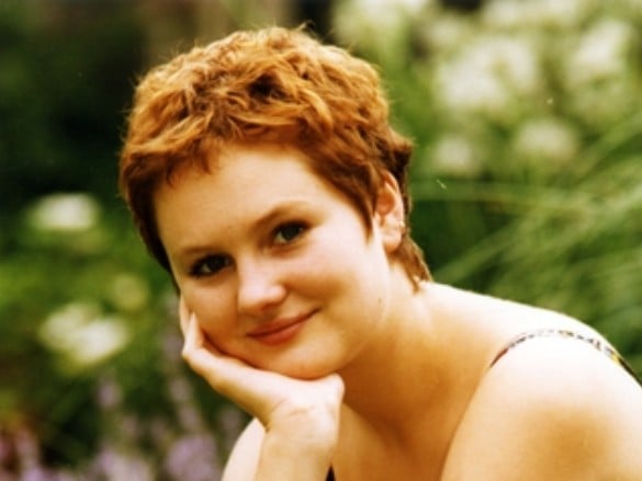 Chloe Newsome, who played Vicky McDonald in Coronation Street, is pictured here in 1996. She was born in December 1976 in Millhouses, Sheffield.