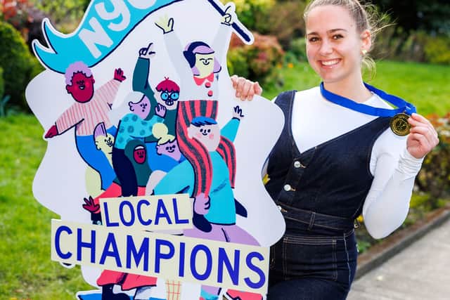 Sonya Naumova, NYCI Local Champion from Galway City