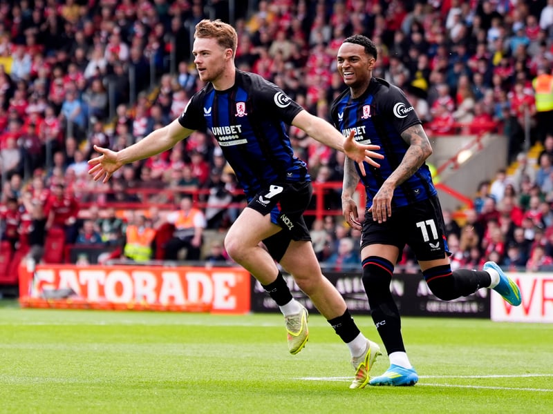 The forward picked up an ankle problem in Middlesbrough's second leg loss to Southampton and will miss out. 