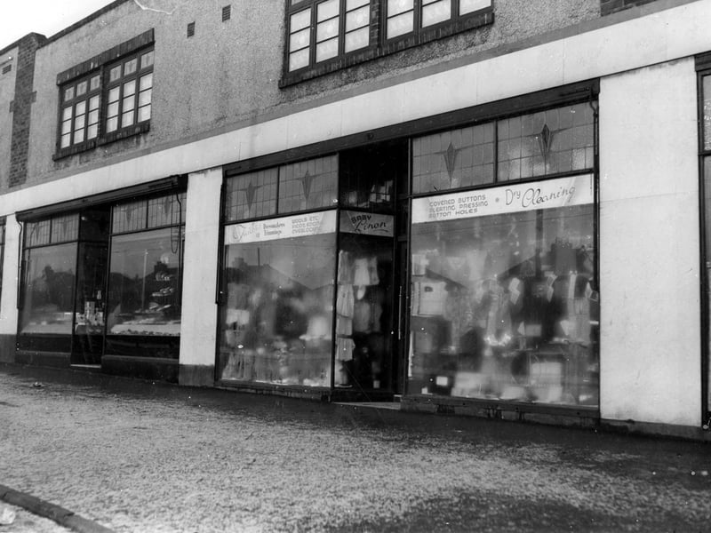 Bakery and dry cleaning and dressmaking store possibly on Barkly Parade. Pictured in December 1938.