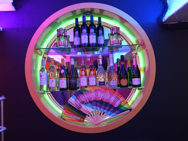 … and now, a look at some of the wine selections on offer
