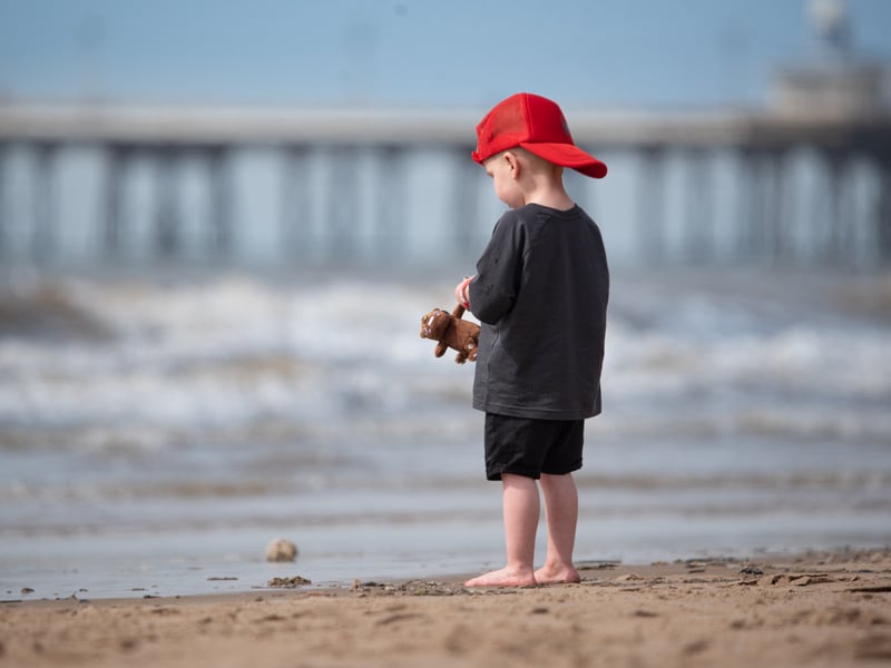 Take a visit to Blackpool Beach with the warm weather