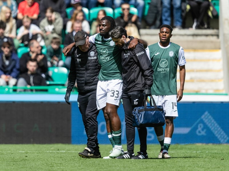 Injury has ruled him out the World Cup and a nervous wait for Hibs to see if it impacts them next season.