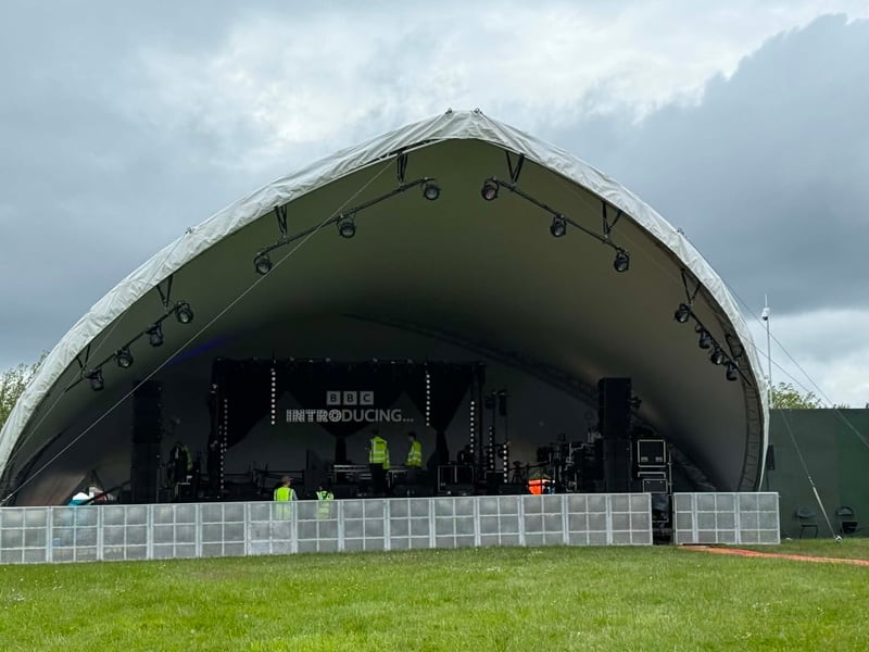 The BBC Introducing stage where you can check out local acts including Swindled, Tom A Smith and many more.