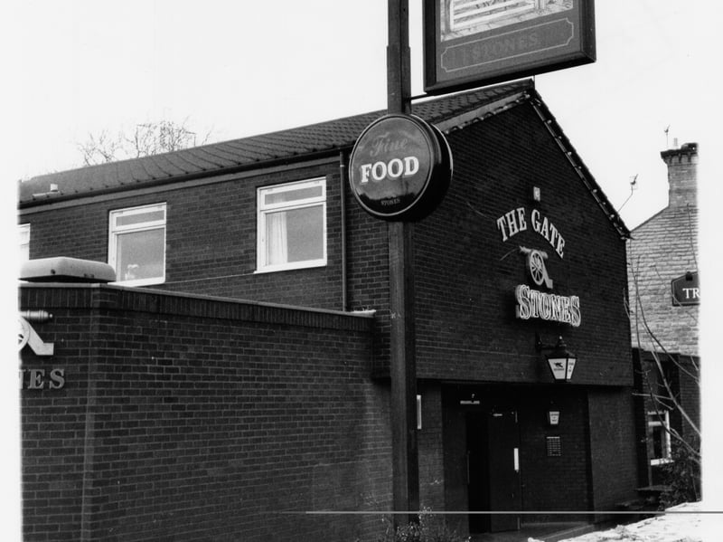 The Gate pub, Sheffield, in April 1989