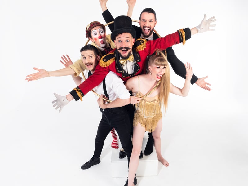 The multi award winning trailblazing family circus spectacular showcases some of the finest circus acts from around the world! The show features world-class illusions, tumbling acrobats, highly skilled jugglers, breath-taking and elegant aerialists, comedy and an endearing clown. Join ring master Magnus Danger Magnus as well as the clowning talents of Nathan Green whose hilarious stunts including climbing completely inside a gigantic 6ft balloon! Circus – The Show will be at the Palais Du Variete – Assembly George Square Gardens
At 1.25pm from August 5-31, except 24th, for tickets go to www.edfringe.com