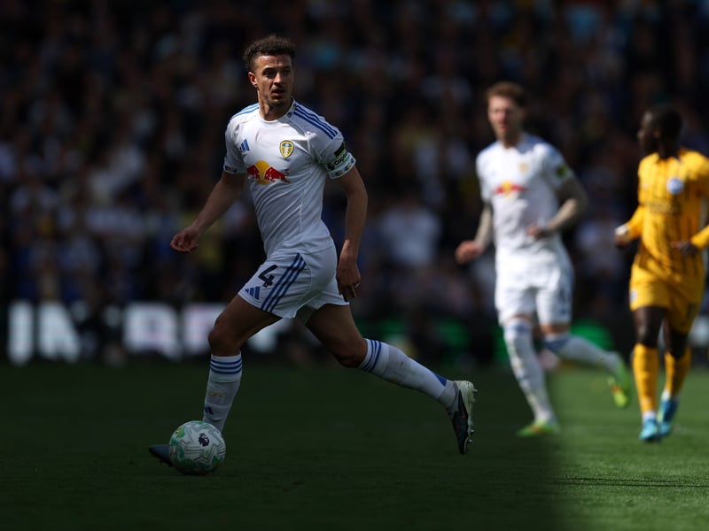 He is perhaps the most important cog in the Leeds machine and looks nailed on for his 40th start of the season at club level.
