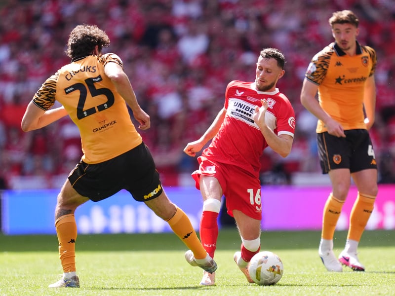 Shrugged off a nasty looking injury. Good in the second half.