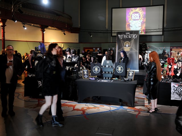 Plenty of interest in Leeds Festival of Gothica at Leeds City Museum.
 