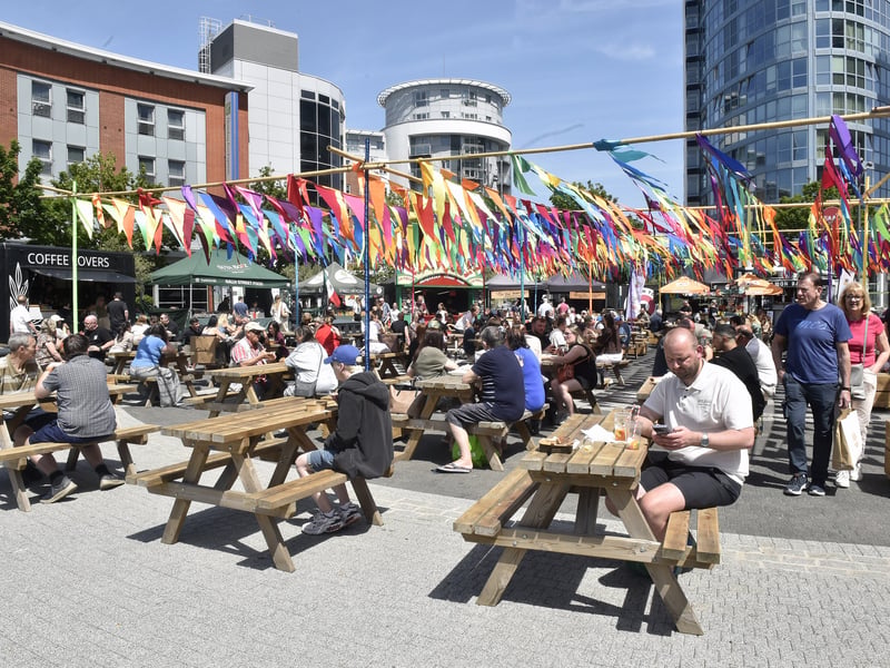 The British Street Food Awards southern heats are taking place at Gunwharf between May 22 and May 25.
