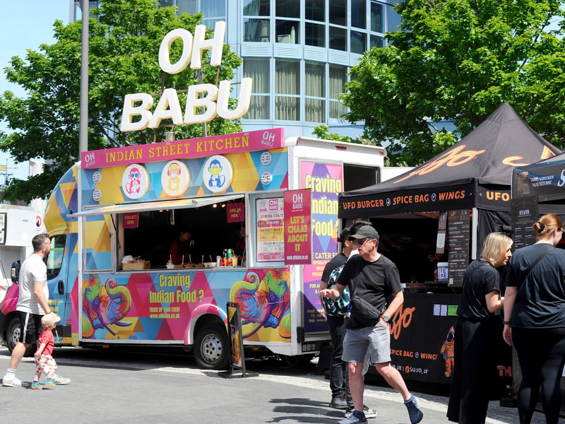 The British Street Food Awards southern heats are taking place at Gunwharf between May 22 and May 25.
