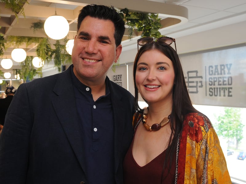 Richard Burgon MP Leeds East  with his partner Kate Edwards at the Billy Bremner Gala Dinner