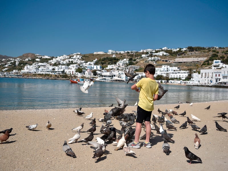 Popular Greek destination Mykonos is set to be cooler than Leeds on Bank Holiday Monday. It will be 24C compared to the 31C in our city.