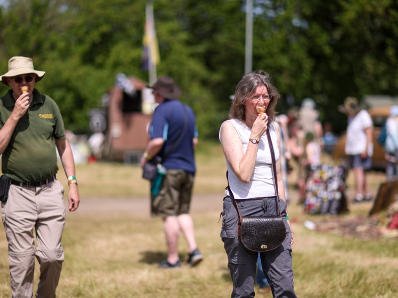 Crowds enjoy The Overlord Show in Denmead on Saturday, May 23.