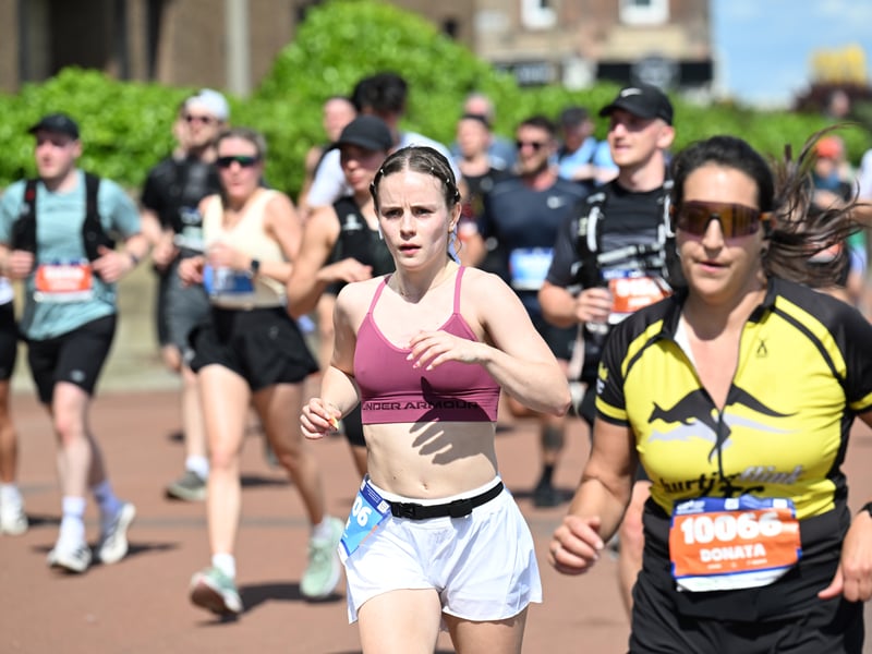 Runners taking on the Edinburgh Marathon on Sunday, May 24, 2026.