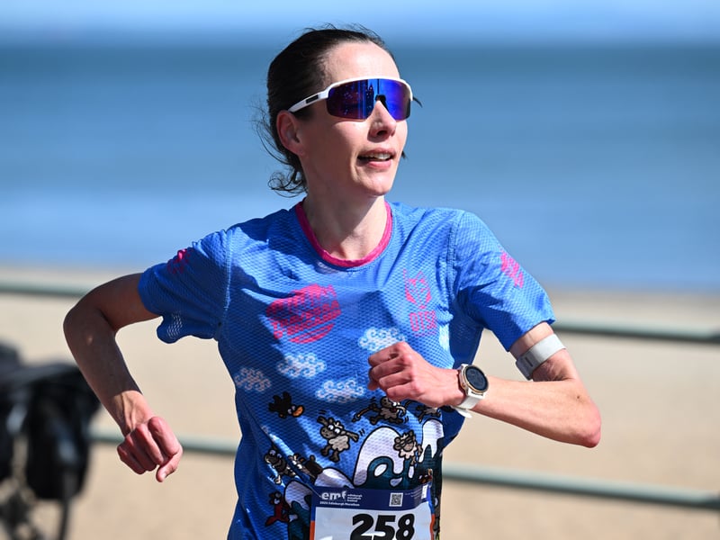 This runner took in her stride at the Edinburgh Marathon 2026.
