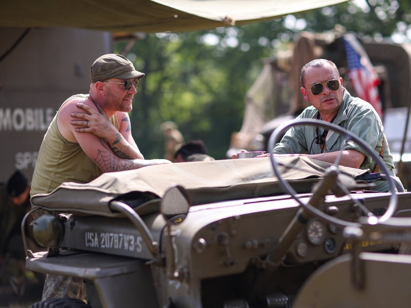 Crowds enjoy The Overlord Show in Denmead on Saturday, May 23.

