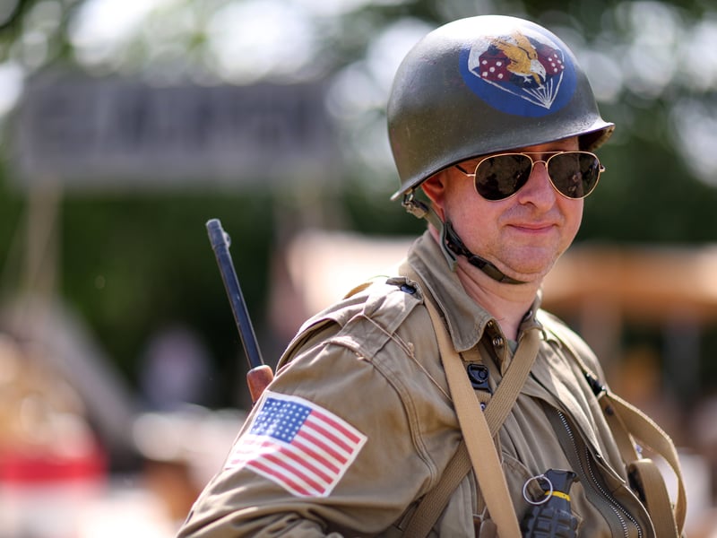 David Jenkins of the 100th First Airborne