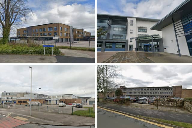 Four of the best performing secondary schools in Aberdeenshire.