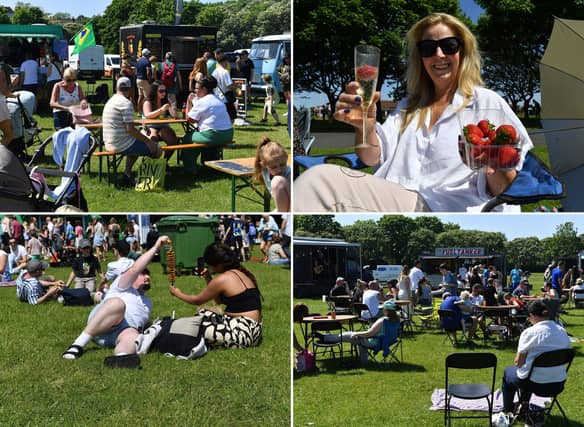 Members of the public were spotted enjoying their bank holiday weekend at South Shields' The Great North Feast in the Park.